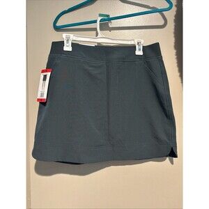32 Degrees Ladies' Tech Skort Smoke Green Size Medium Golf Tennis Outdoors